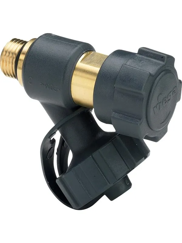 Viega Easytop drain valve 1/4" gunmetal