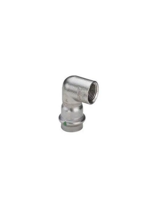 Viega sanpress inox adapter elbow 90° 18 x 1/2