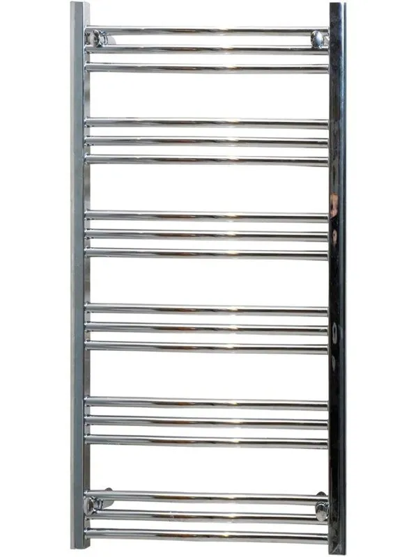 Kriss skandi heated towel rail 1140 x 600 chrome flat