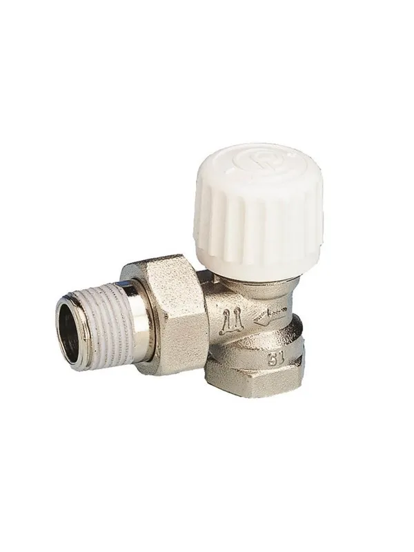 Pettinaroli Radiator valve angled 1/2"