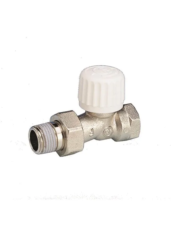 Pettinaroli radiator valve 12 with pre-setting device