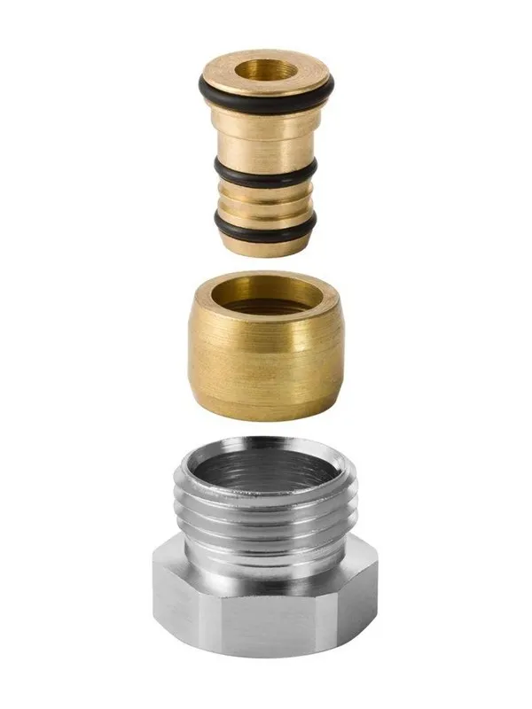 Geberit mepla union connector with male thread: d=16mm g=1/