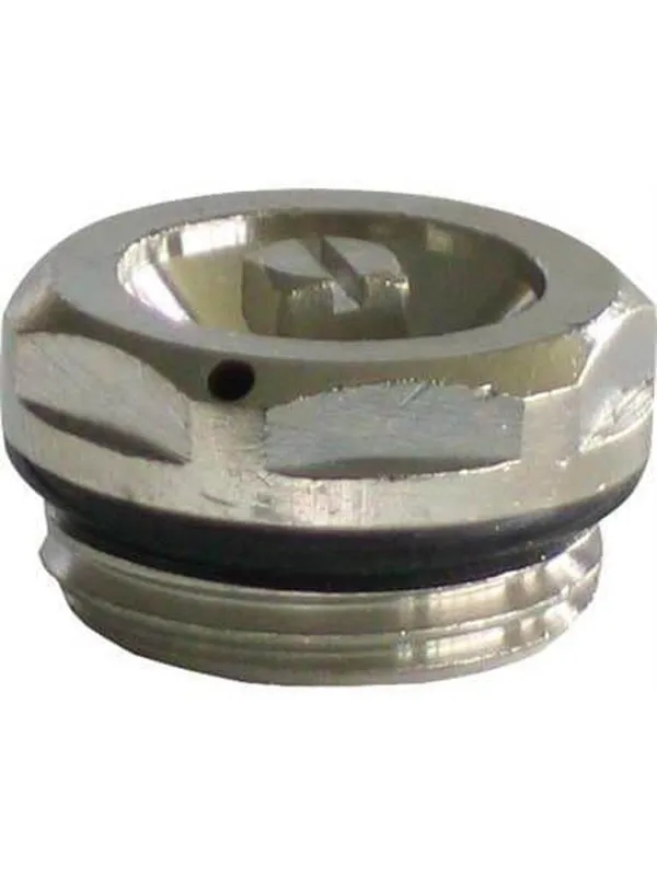 Pettinaroli Air screw with o-ring edge 1/2" chrome