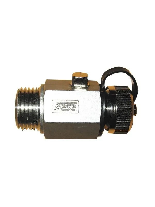 Frese drain valve med f raw surface incl. endcap