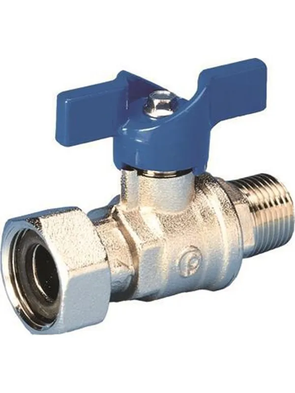 Pettinaroli ball valve with swivel end/male 3/4" x 3/4"