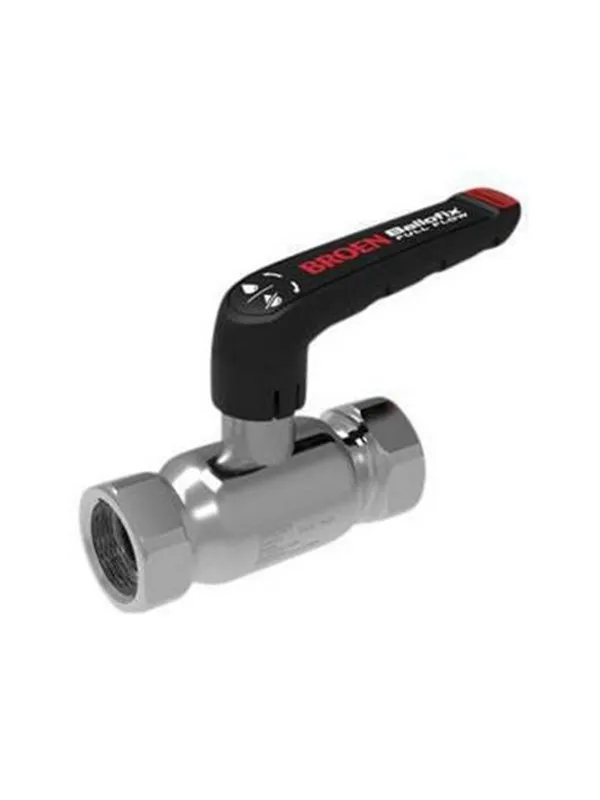 Broen ballofix® full flow ball valve stainless female/female