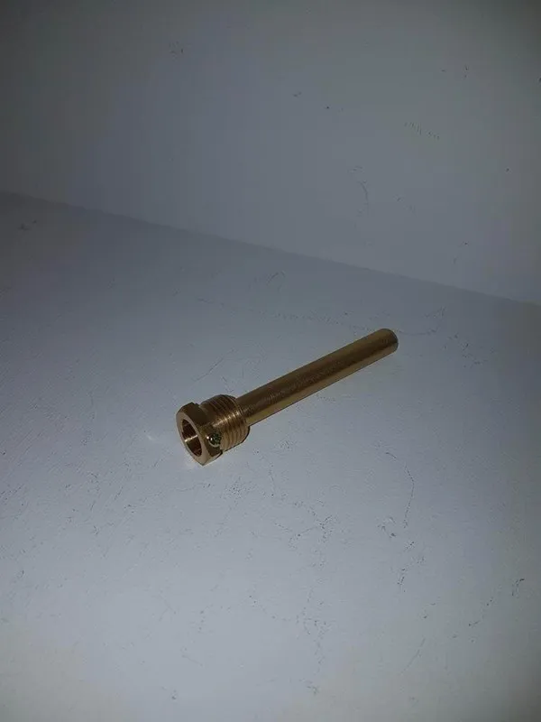 Erik Færgemann Brass thermowell 12 x 63 mm