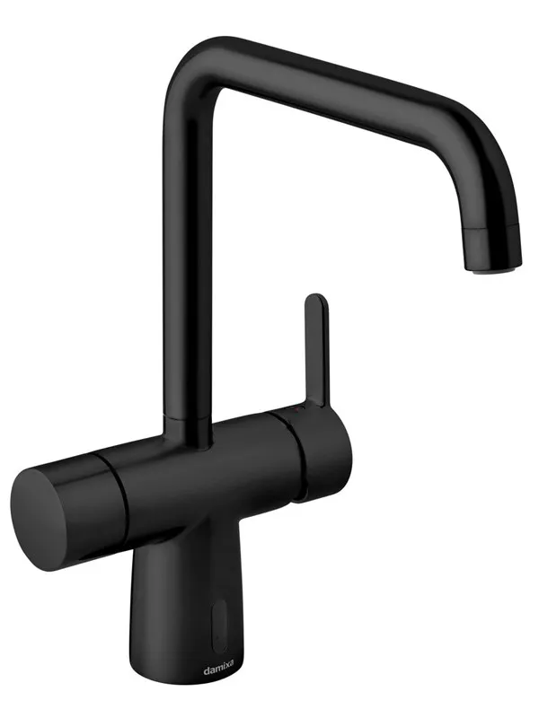 Damixa silhouette touchless kitchen faucet with high j-spout