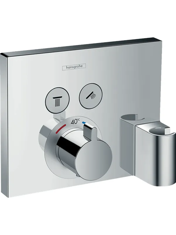 Hansgrohe showerselect thermostatic mixer for concealed inst