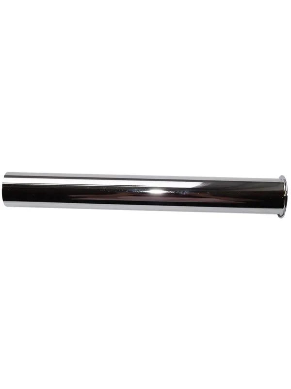 Megatherm Drain pipe chromium plated 32 x 200 mm with collar