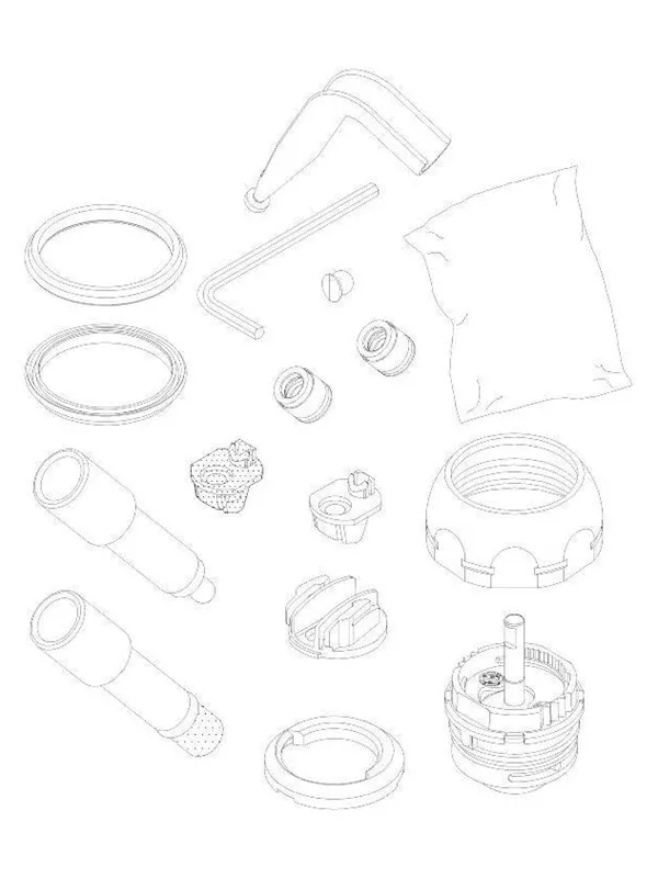 Damixa kit valve seat cylinder head