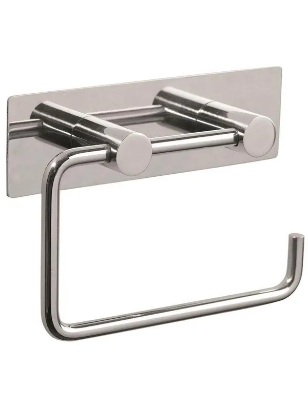 Pressalit toilet paper holder w / back plate polished rf