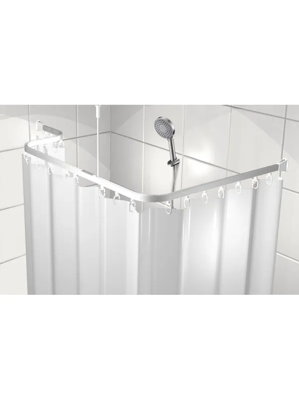 Van Der P Bend-it yourselve rail 200 cm white