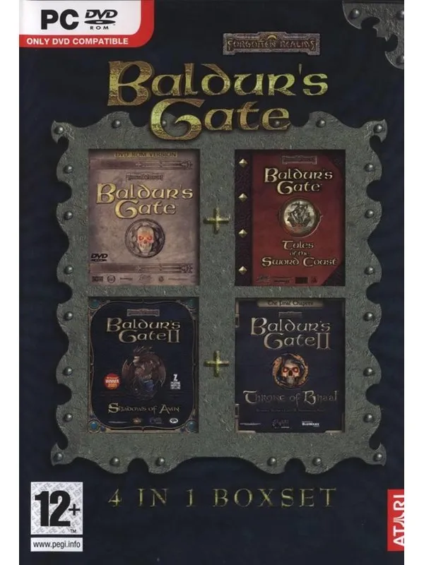 Baldur's Gate: 4 in 1 Boxset - Windows - Collection