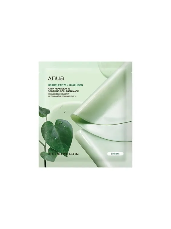 Anua Heartleaf 70 Soothing Collagen Mask 1 pcs