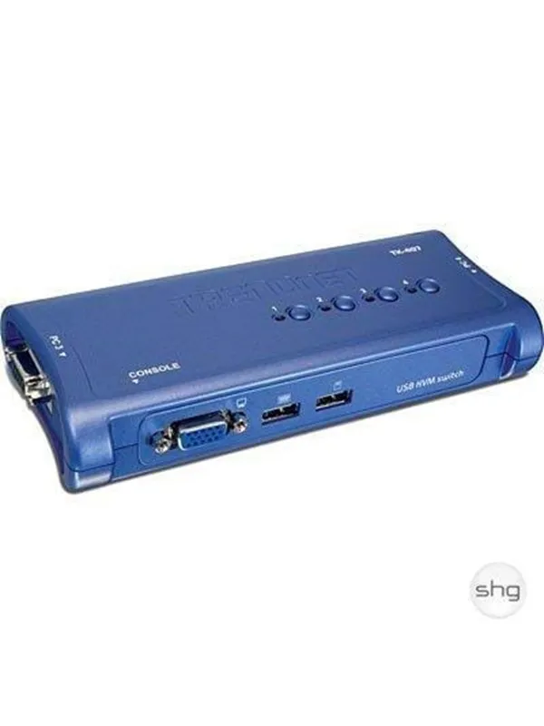 TRENDnet 4-Port USB KVM Switch Kit