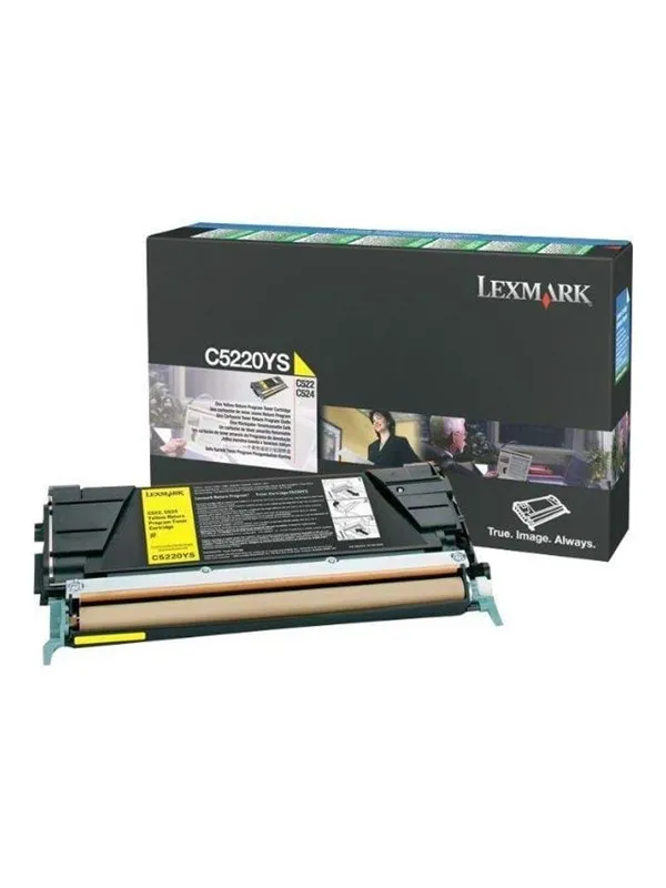 Lexmark C5220YS Toner Yellow - Laser toner Yellow