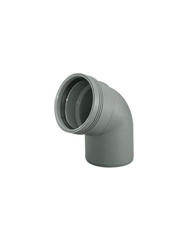 Wavin Wafix pp bend 67° x 32 mm grey