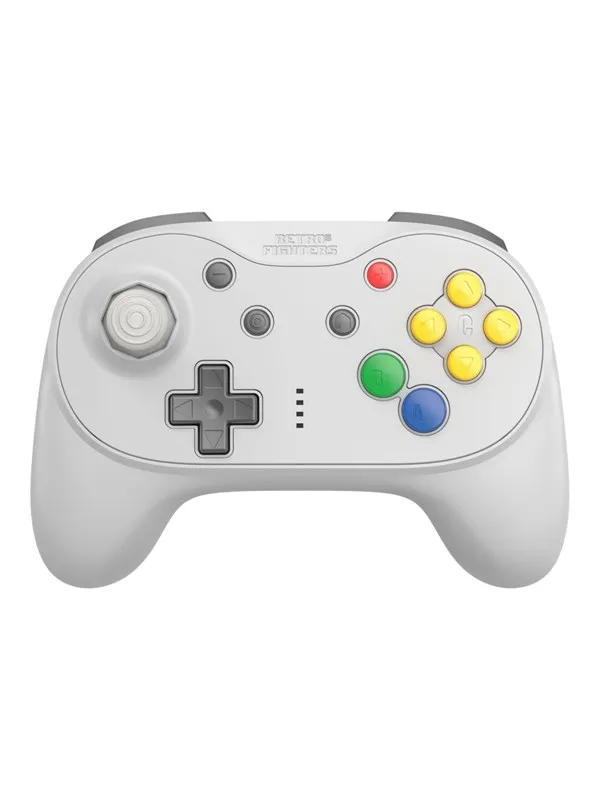 Retro Fighters Brawler64 Pro - Classic Grey - Wireless Controller - Nintendo 64