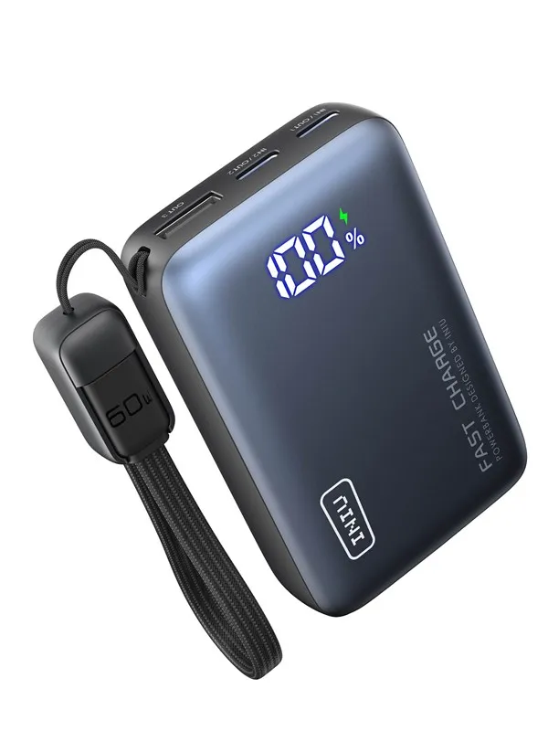 INIU Pocket Pro 10k 45W Nødlader - Grey - 10000 mAh