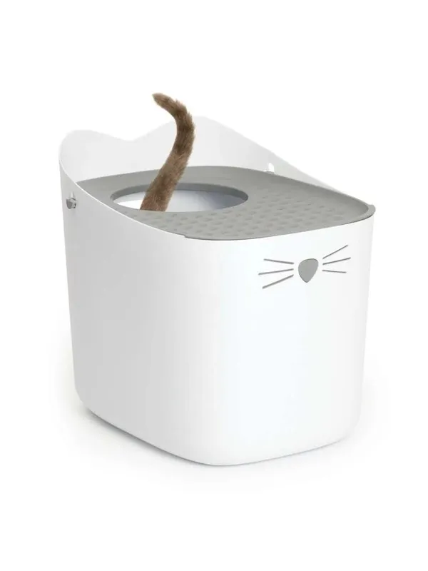Catit PIXI JUMP-Inn Kattetoilet, Hvid
