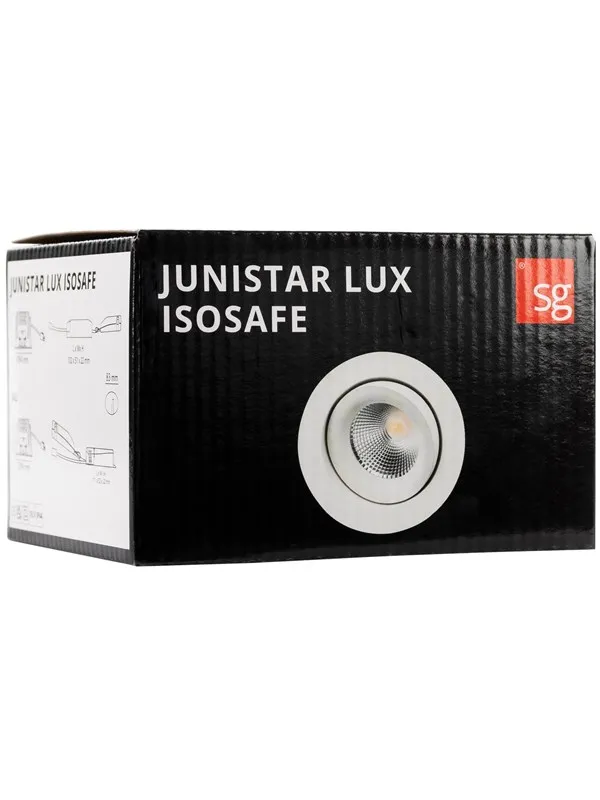 SG Armaturen Junistar lux isosafe in/outdoor white 3000k