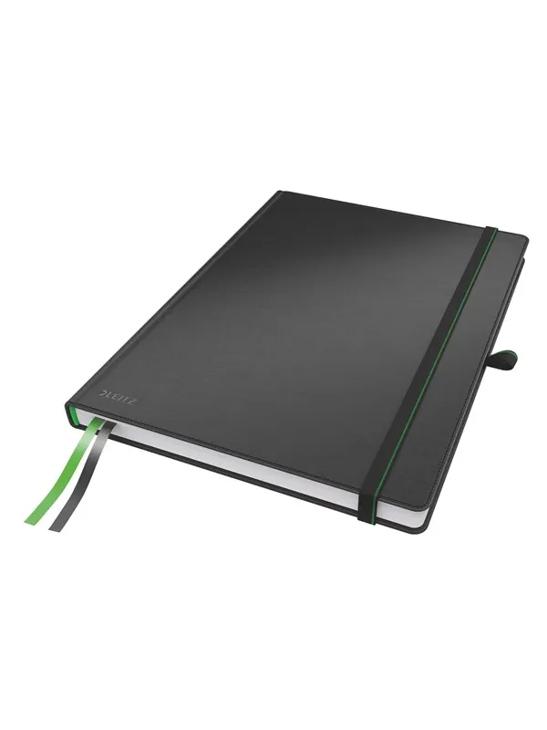 Leitz Notatbok  Complete A4 Linjert 96g/80 ark Sort