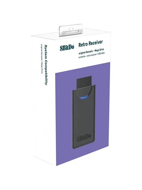 8BitDo M30 MegaDrive Retro Receiver - Wireless Tilbehør til spillkonsoll - Sega Mega Drive