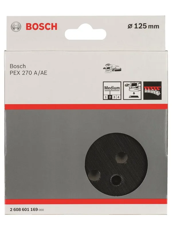Bosch Slipetallerken Med festesett