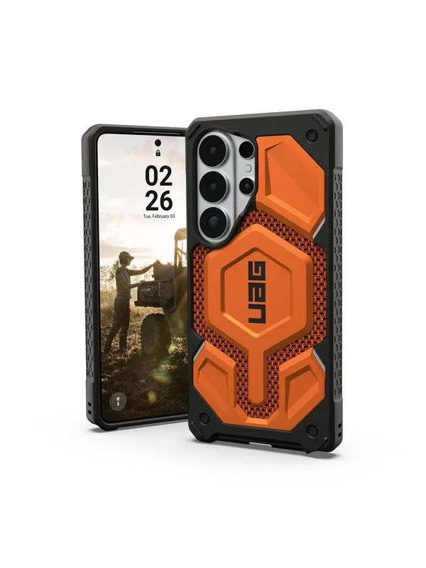 UAG Monarch Pro - Kevlar Burnt Orange - Samsung Galaxy S26 Ultra