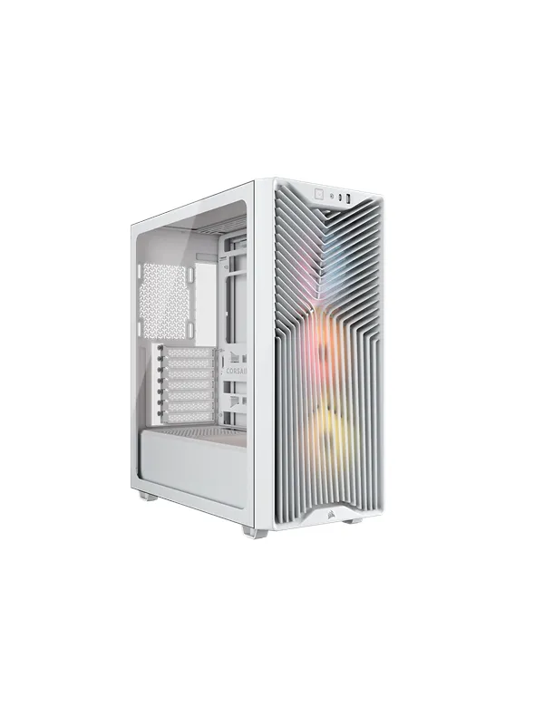 Corsair 3200D RS ARGB White - Kabinett - Miditower - Hvit