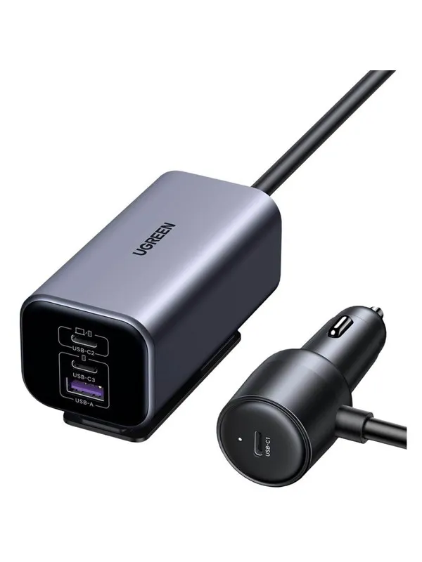 UGREEN 150w 4-Port Gan Fast Car Charger