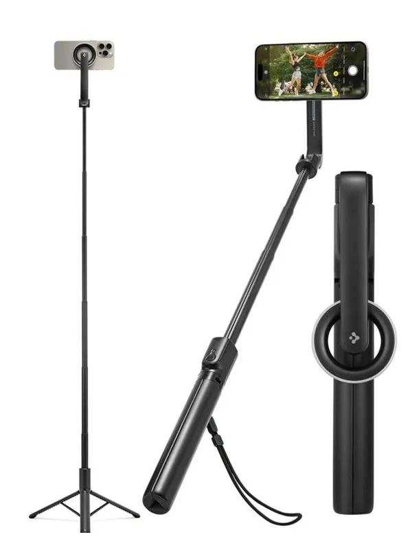 Spigen MagSafe Tripod Selfie Stick longer Version - black