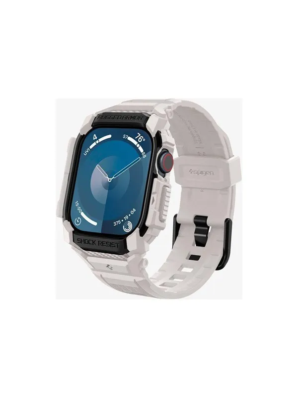 Spigen Rugged Armor Pro - dune beige - Apple Watch 11/10 42mm