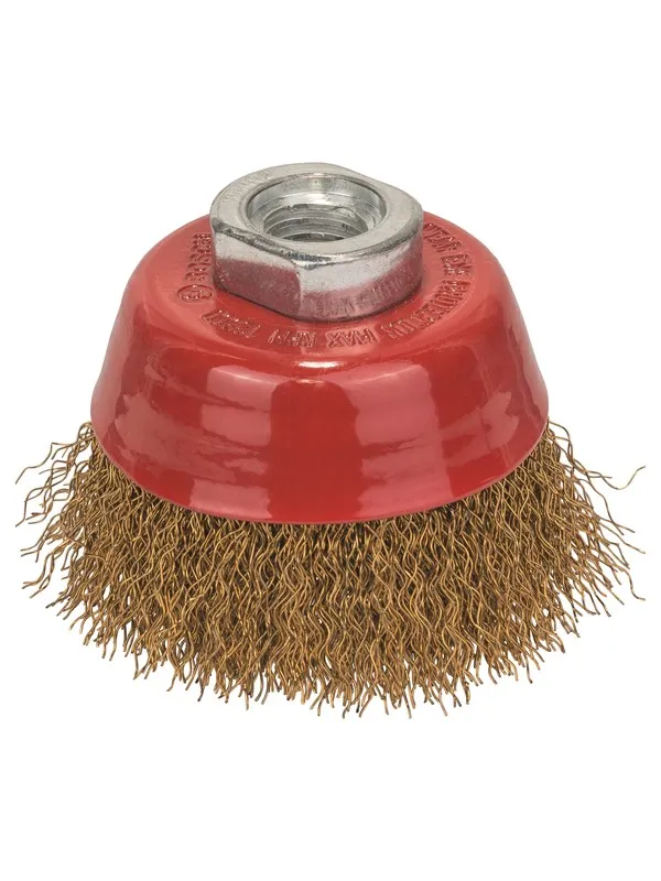 Bosch Koppbørste, krympet, 70, kobberbelagt 70 mm, 0,3 mm, M14