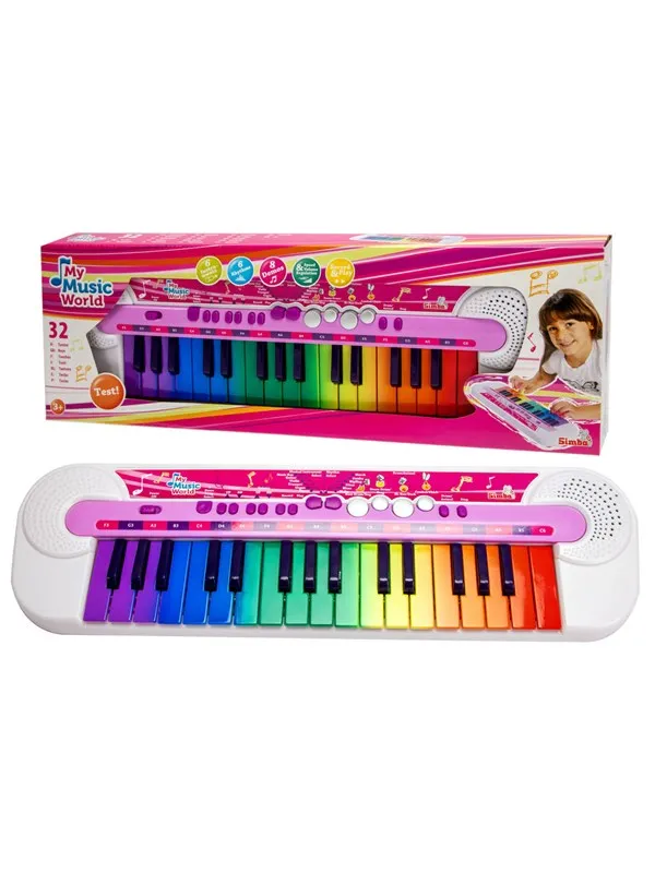 Simba My Music World Rosa Keyboard