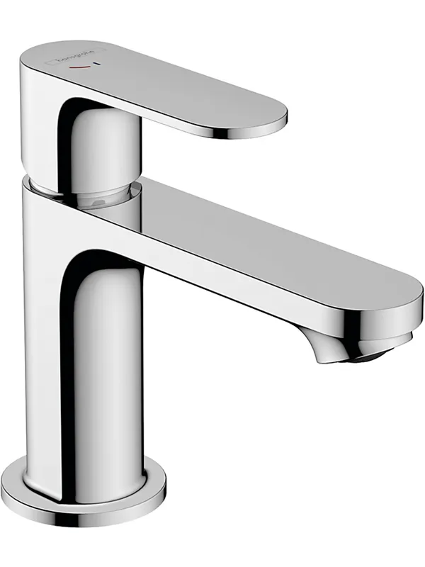 Hansgrohe Rebris S 1-lever basin mixer 80 CoolStart without waste, chrome
