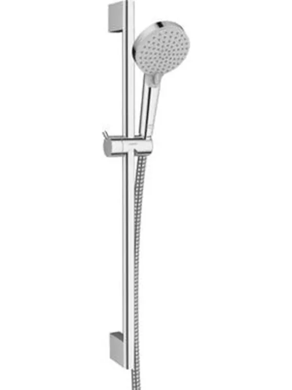 Hansgrohe Vernis Blend shower set Vario EcoSmart with shower rod Crometta 65 cm, chrome