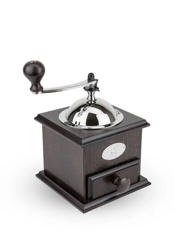 Peugeot Nostalgia coffee grinder wood brown 21 cm