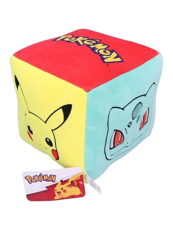 Nemesis Now - Pokémon Starter Cube Cushion 25cm - Pute