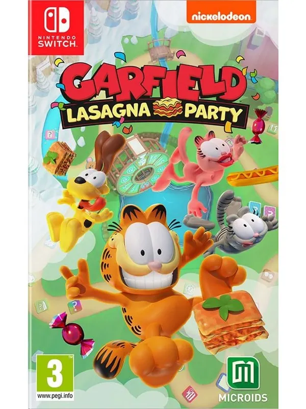 Garfield : Lasagna Party (Code in a Box) - Nintendo Switch - Party