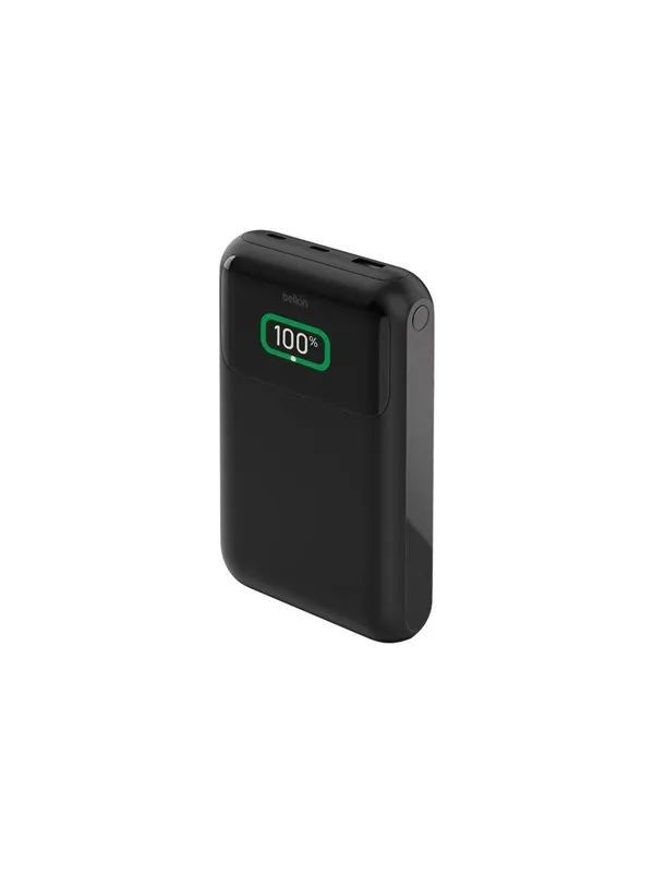 Belkin BoostCharge Pro power bank - 24 pin USB-C USB - 65 Watt Nødlader - Svart - 20000 mAh
