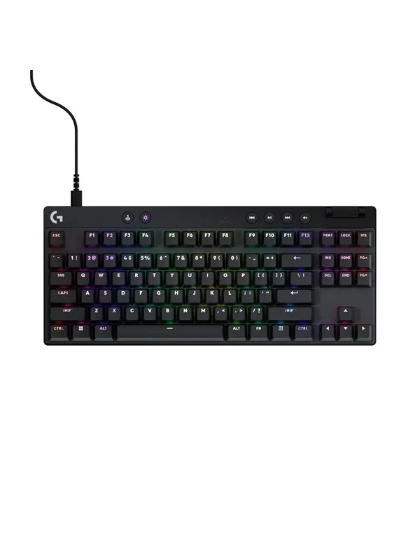 Logitech G PRO X TKL - Logitech Magnetic Analog - Linear - Gamingtastatur - Uten numpad - Engelsk (USA) - Svart