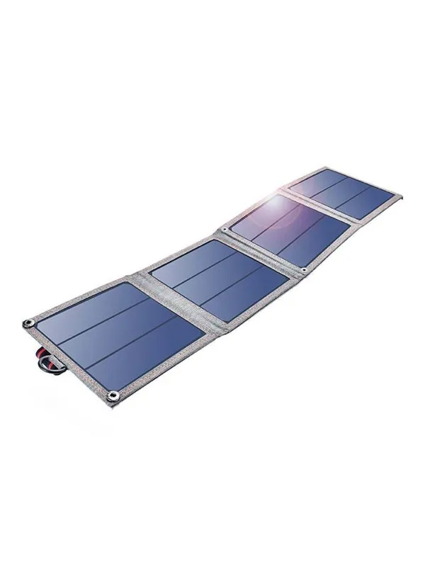 Choetech SC004 14W Foldable Solar Charger 1xUSB (gray)