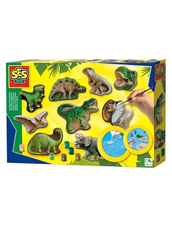 SES Creative Plaster Casting and Painting - Dino World