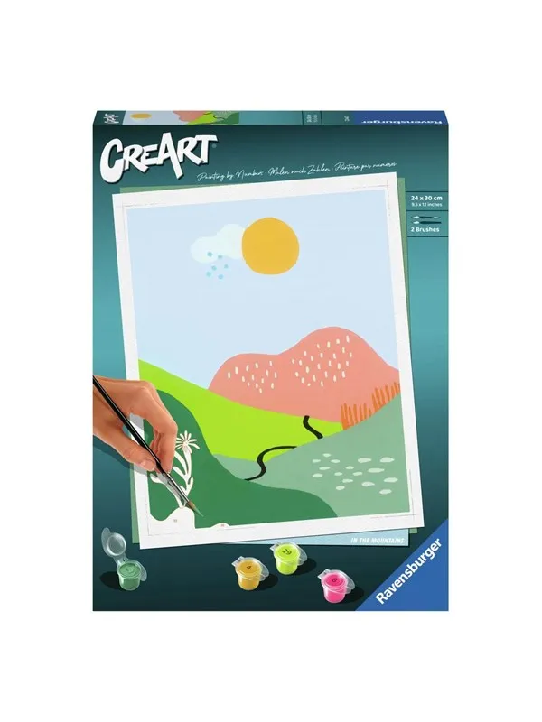 Ravensburger CreArt Painting by Numbers - In the Mountains