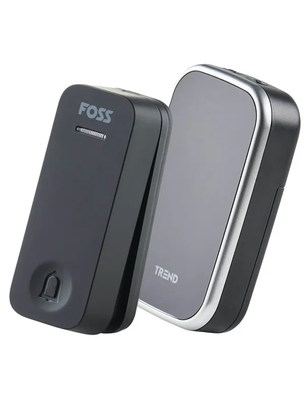 Foss Europe TREND Doorbell BLUU1 NOVUS Battery Black