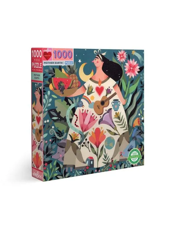 eeBoo Puzzle 1000 pcs - Mother Earth