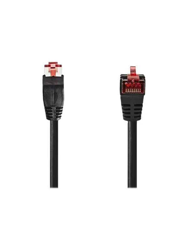 Nedis network cable - 1 m - black - Svart - 1meter