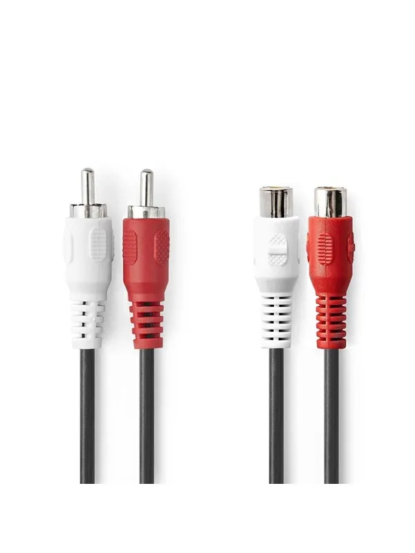 Nedis CAGL24205BK100 audio cable